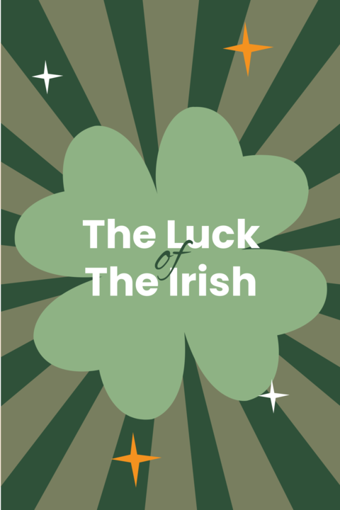 Luck of the Irish Playing Card Template