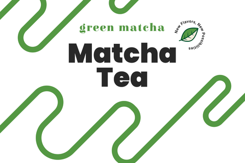 Green Matcha Tea Sign Template