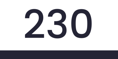 Bold Room Number Wayfinding Sign Template