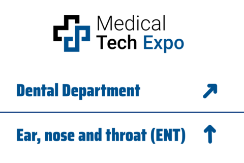 Medical Expo Department Wayfinding Sign Template