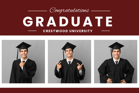 University Graduate Collage Sign Template