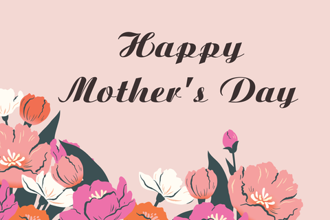 Floral Mother's Day Sign Template