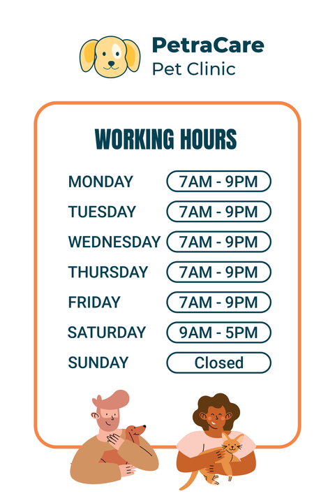Pet Care Clinic Sign Template