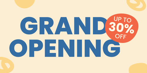 Grand Opening Announcement Sign Template