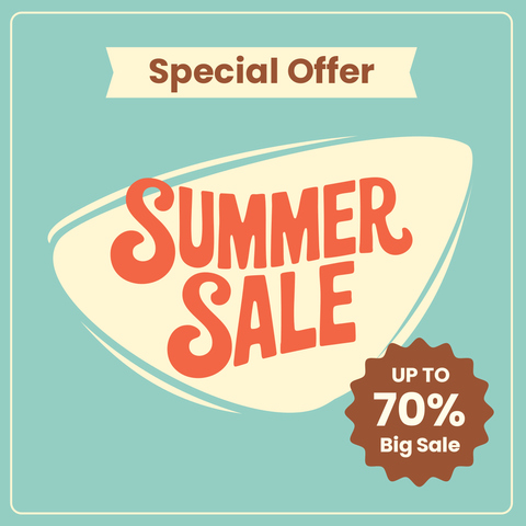 Special Offer Summer Sale Sign Template