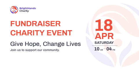 Fundraiser Charity Event Sign Template
