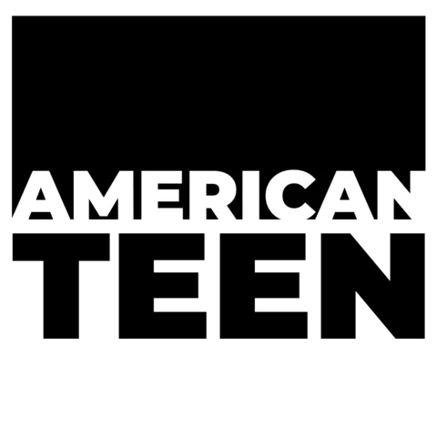 Bold Black and White American Teen Text Logo Template
