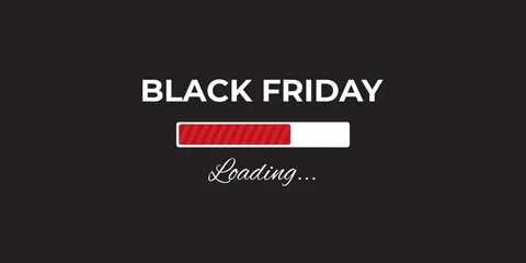 Black Friday Loading Sign Template