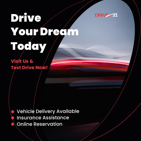 Black and Red Car Dealership Sign Template