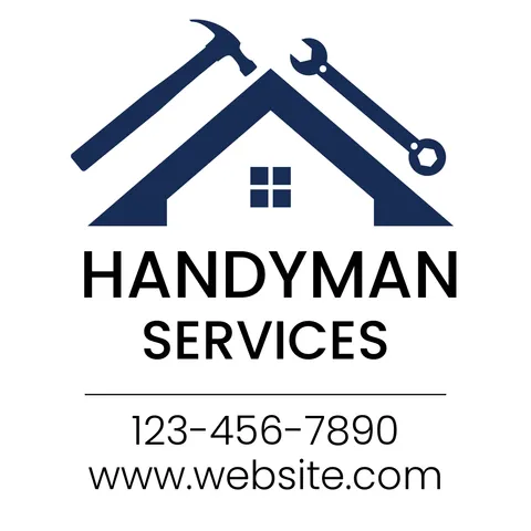 Handyman Services Logo Sign Template