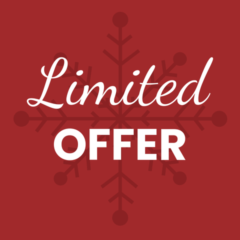 Red Limited Offer Sign Template