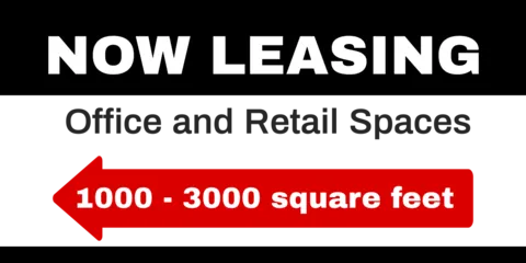 Office and Retail Space Now Leasing Property Template