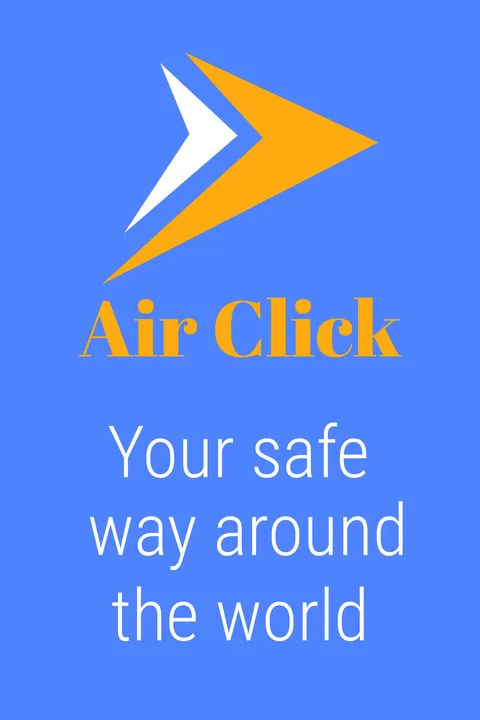 White and Yellow Arrow Logo Airline Sign Template