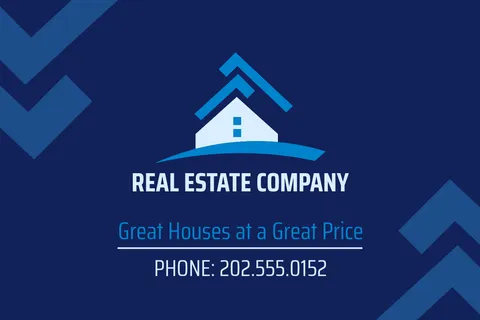 Real Estate Company Sign Template