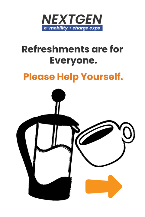 Coffee Station Self-Service Sign Template