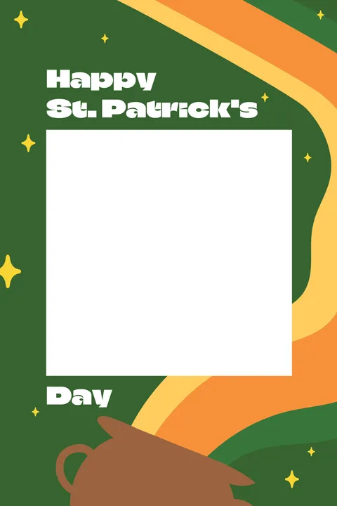 Holiday-Themed Happy St. Patrick's Day Template