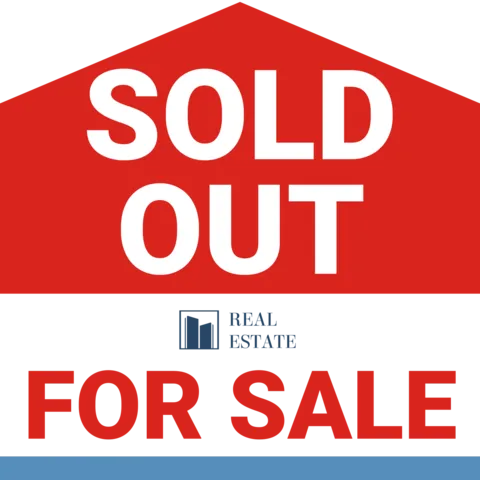 Classic Red and White Sold Real Estate Template