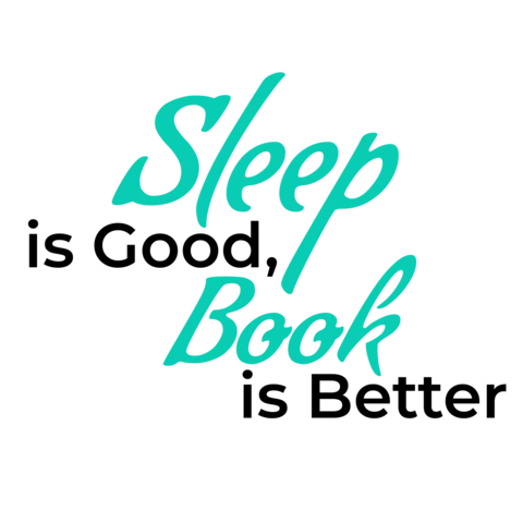 Decorative Reading Quote for Bookworms Sign Template