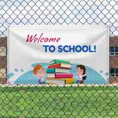 Welcome to school banner Welcome to school banner