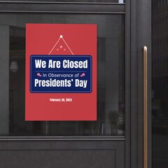 President Day storefront decor President Day storefront decor