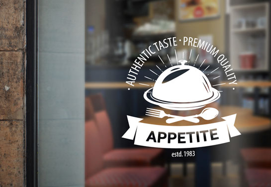 Appetite window decal Appetite-window-decal