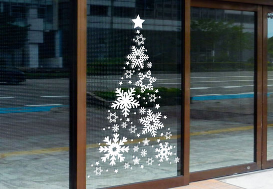 Christmas tree decal Christmas-tree-decal