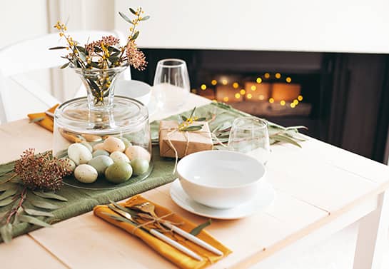 Easter table runner Easter-table-runner