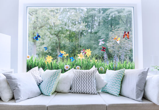 Flowers window decor Flowers-window-decor
