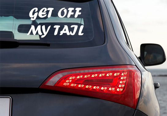 Get-Off-My-Tail-car-window-decal-idea