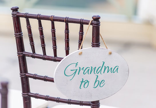 Grandma-to-be haning card Grandma-to-be-haning-card
