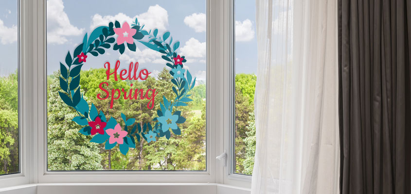 Hello Spring window decal Hello-Spring-window-decal