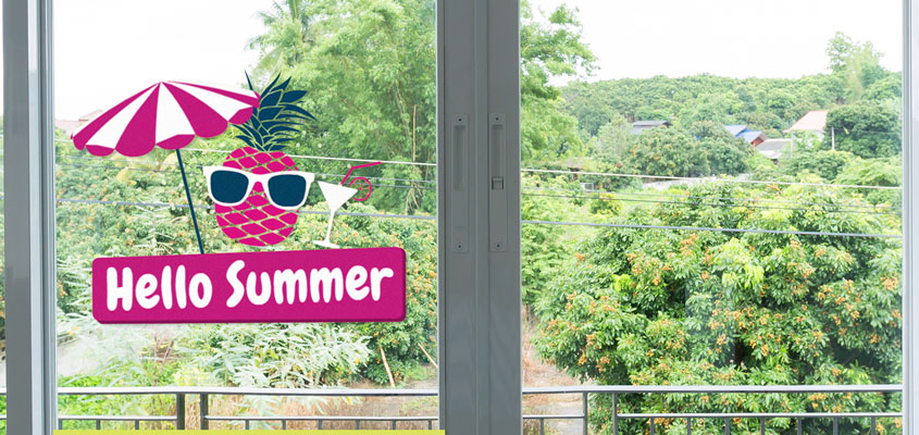 Hello Summer window decal Hello-Summer-window-decal