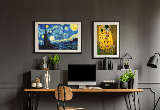 Painting prints on wall Painting-prints-on-wall