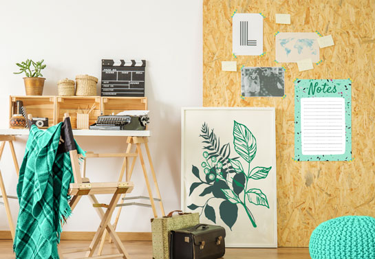 Pinboard wall for home office Pinboard-wall-for-home-office