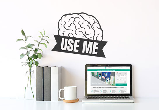 Use Me brain shaped decal Use-Me-brain-shaped-decal