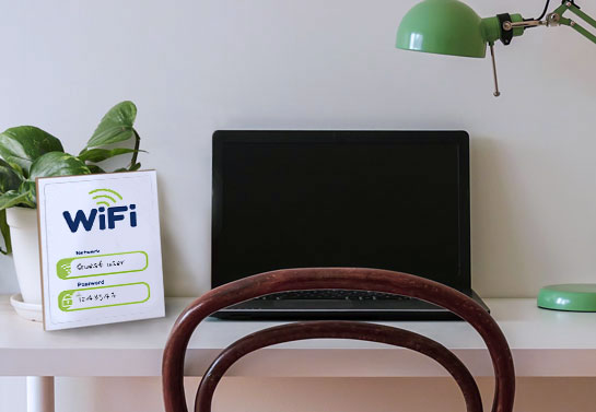 WiFi password wooden sign WiFi-password-wooden-sign