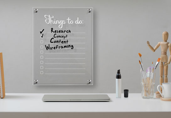 acrylic small home office decor idea acrylic-small-home-office-decor-idea