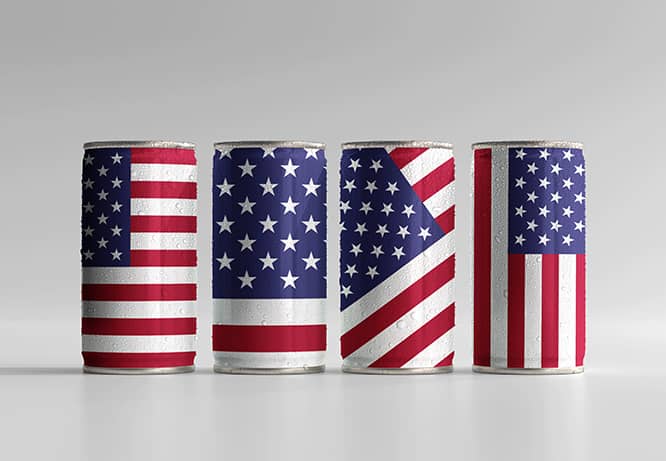 american flag colored cans american-flag-colored-cans