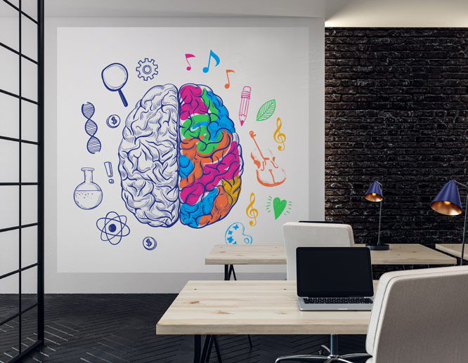 brain illustration adhesive wall art brain-illustration-adhesive-wall-art