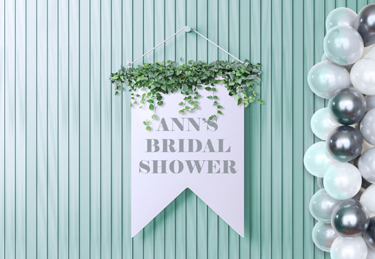 bridal shower banner bridal-shower-banner