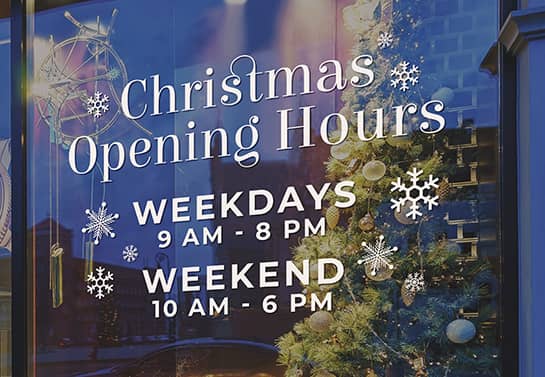 christmas store opening hours sign christmas-store-opening-hours-sign