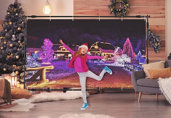 christmas village backdrop christmas-village-backdrop