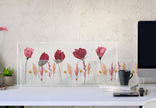 classy home office floral desk decor classy-home-office-floral-desk-decor