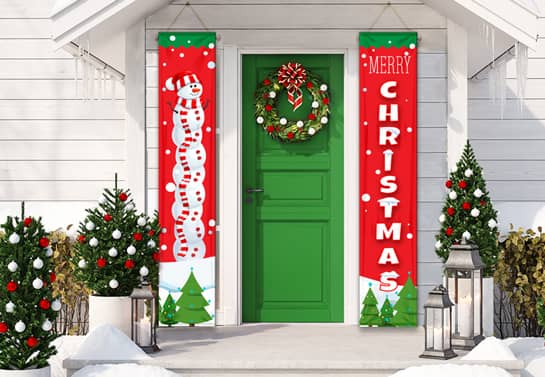 colorful christmas party banners colorful-christmas-party-banners