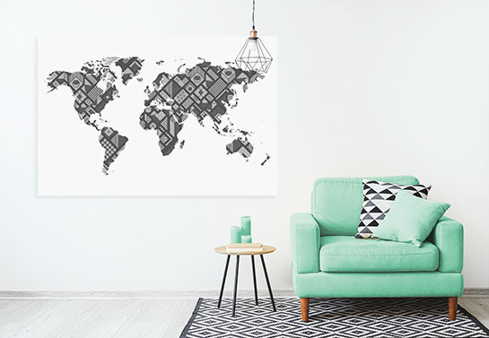 decorative world map wall art decorative-world-map-wall-art