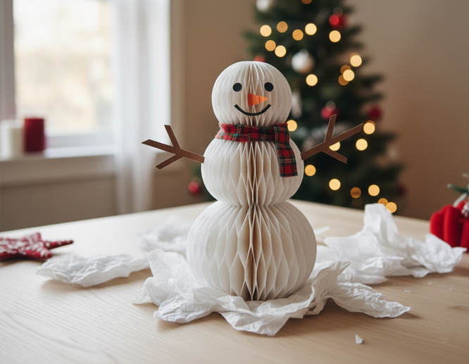 diy-paper-snowman