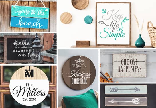 DIY wood signs collection diy-wood-signs-collection