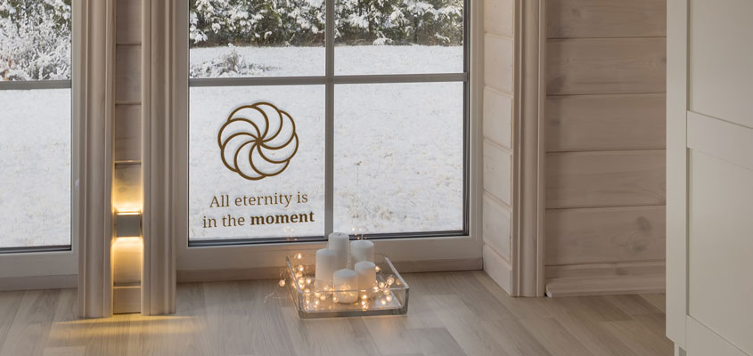eternity symbol window decal eternity-symbol-window-decal