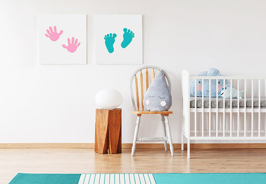 food and hand print canvases food-and-hand-print-canvases