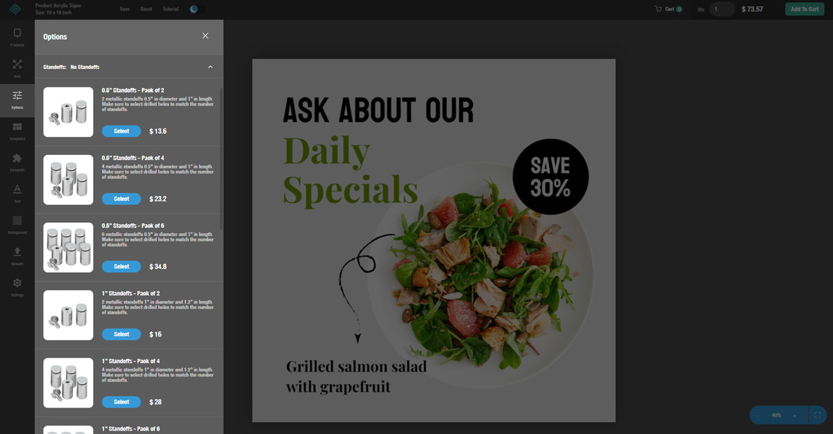 free design tool standoffs screenshot free-design-tool-standoffs-screenshot